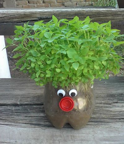 Green Head Planter