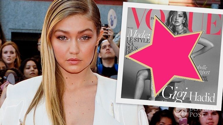 Gigi Hadid na okładce Vogue'a nago
