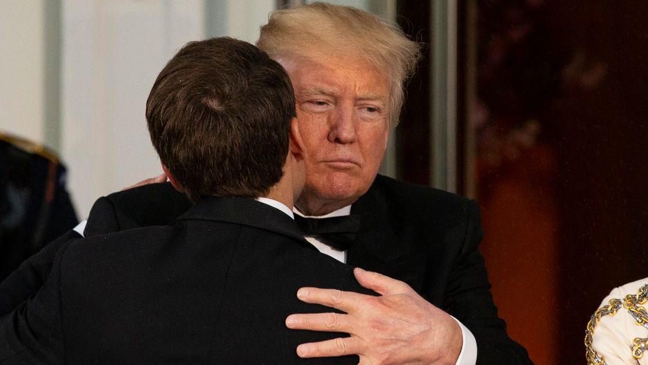 Wizyta Macrona w Waszyngtonie była początkiem "bromansu"