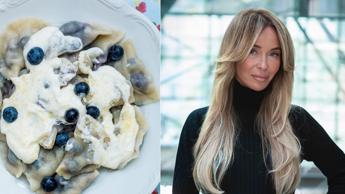 Pierogi z jagodami Joanny Przetakiewicz- Pyszności, źródło: Canva