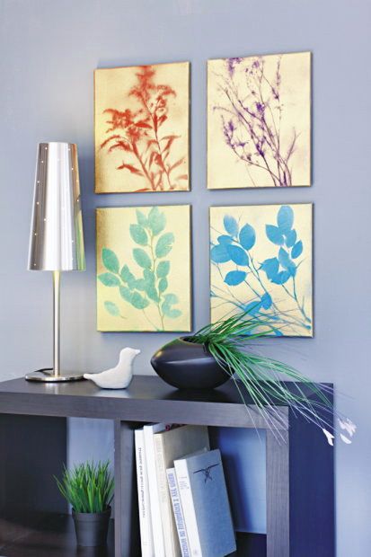 Silhouette Botanical Canvas