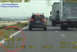 Pędził 189 km/h i poganiał innych kierowców. Policjanci wystawili surowy mandat