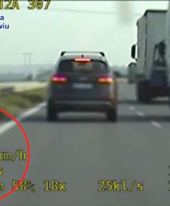 Pędził 189 km/h i poganiał innych kierowców. Policjanci wystawili surowy mandat