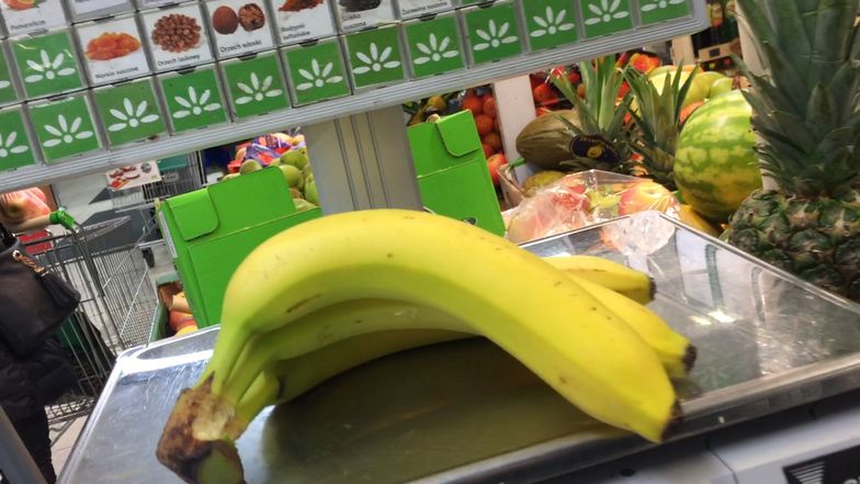 Znaleziona w bananach kokaina była warta 25 mln euro
