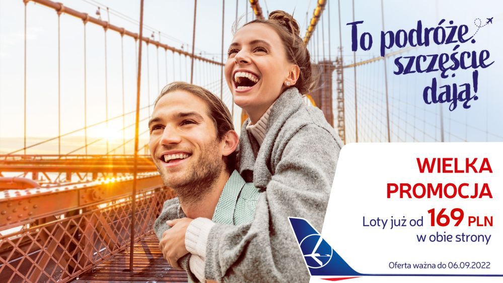 Promocja LOT: od 24 sierpnia dziesiątki kierunków w atrakcyjnych cenach