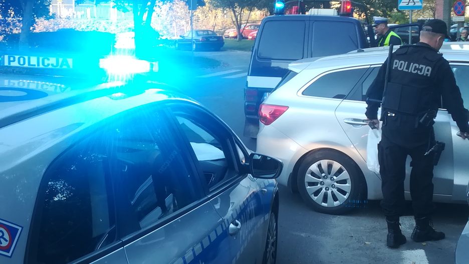 Policjanci z Lublina złapali mężczyznę po pościgu
