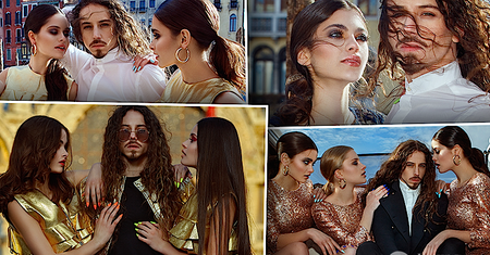 Michał Szpak i trzy piękne kobiety w kampanii lakierów do paznokci! Wszystkie zdjęcia zobaczycie tylko u nas! [GALERIA]