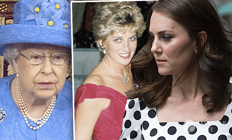 Księżna Kate symbolicznie utarła nosa królowej Elżbiecie II? Przejęła po niej schedę i… "Oddała hołd Dianie"