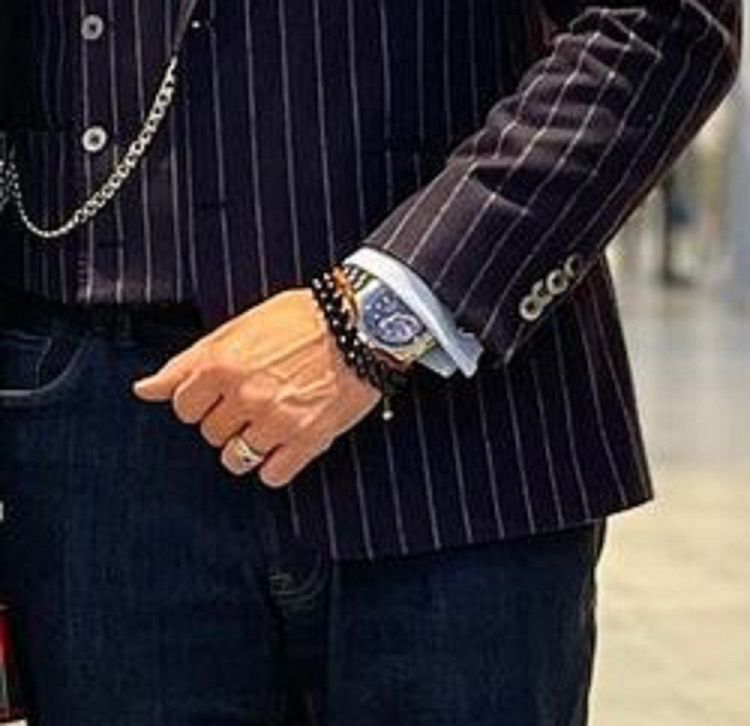 Radosław Majdan zegarek Rolex