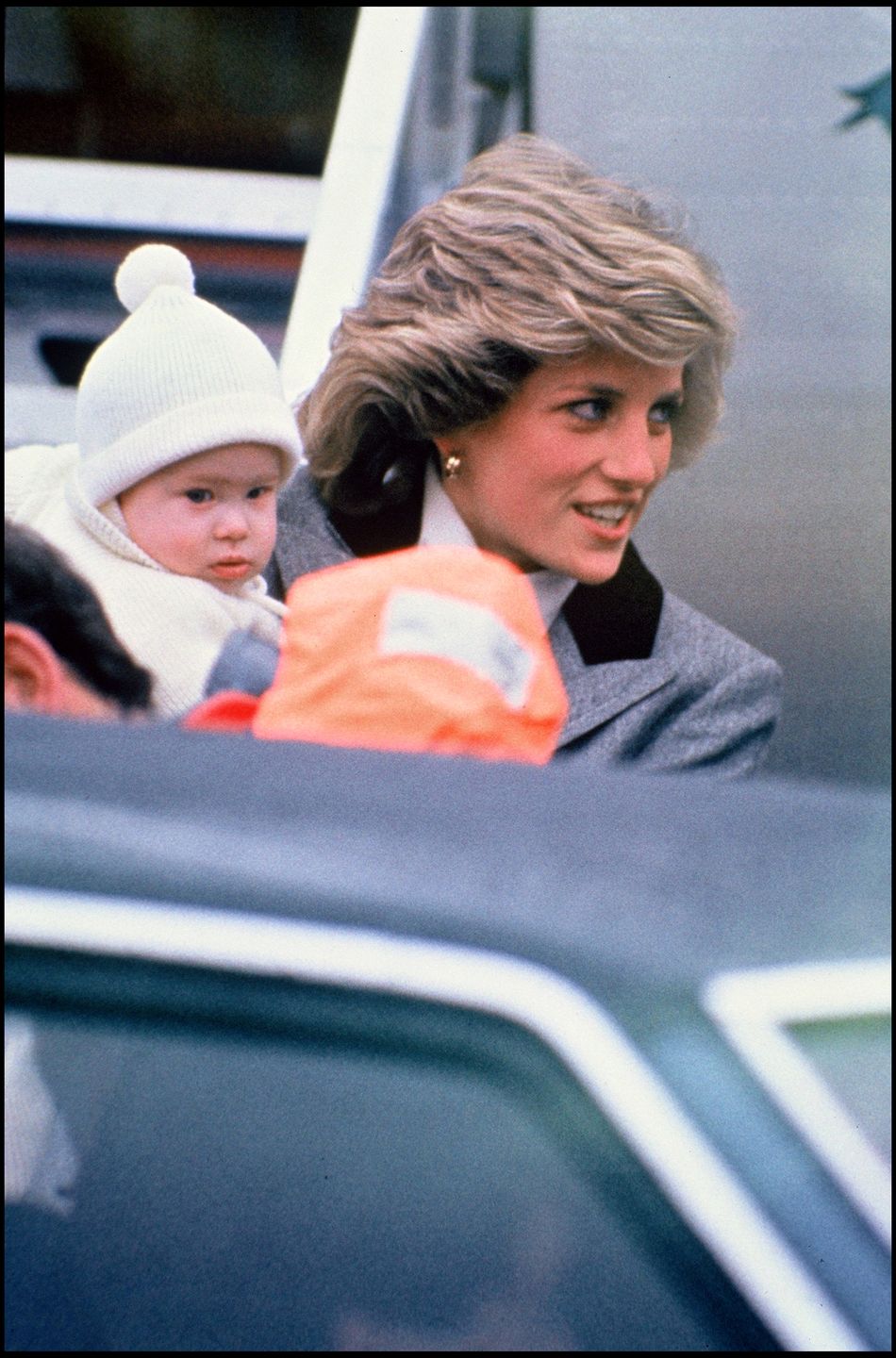 ARCHIVES - LA PRINCESSE LADY DIANA ET LE PRINCE HARRY EN ECOSSE 