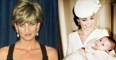 Niesamowite zdjęcie - Księżna Diana na chrzcie Księżniczki Charlotte