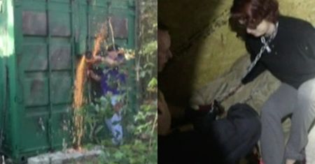 Wstrząsające wideo. Tak uwalniali ofiarę seryjnego zabójcy