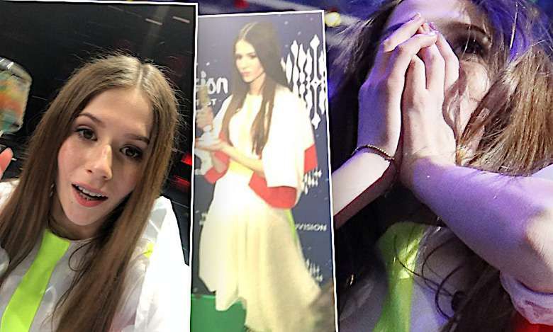 Tego nie pokazały kamery! Tak Roksana Węgiel świętowała wygraną na Eurowizji Junior 2018 za kulisami! [WIDEO]