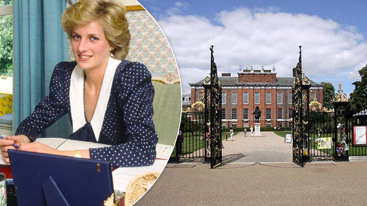 Księżna Diana, Pałac Kensington