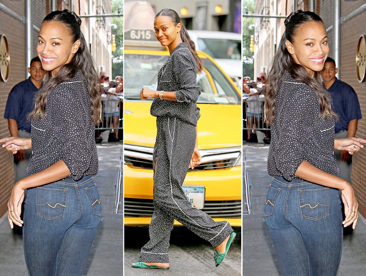 LOOK OF THE DAY: Zoe Saldana w Dolce&Gabbana