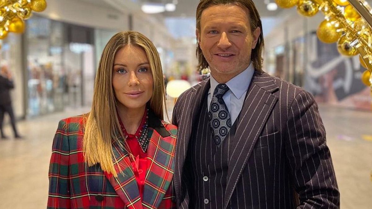 Małgorzata Rozenek i Radosław Majdana