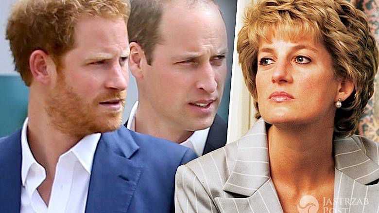 Księżna Diana, książę Harry i William