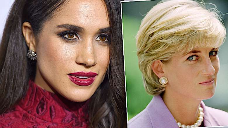Meghan Markle i księżna Diana