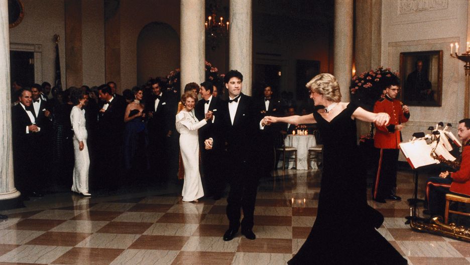 John Travolta i księżna Diana