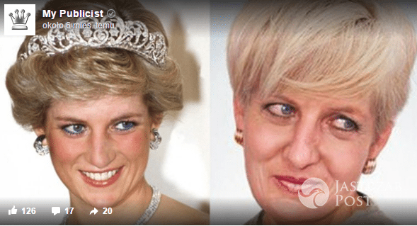 Księżna Diana kiedyś a dziś