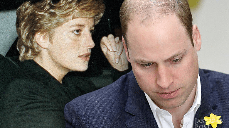 Książę William wpadka z Dianą