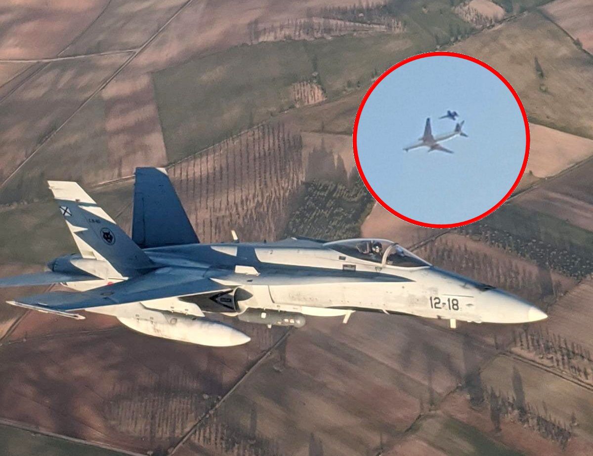Awaria boeinga Air Canada. Do akcji włączyły się myśliwce F-18 