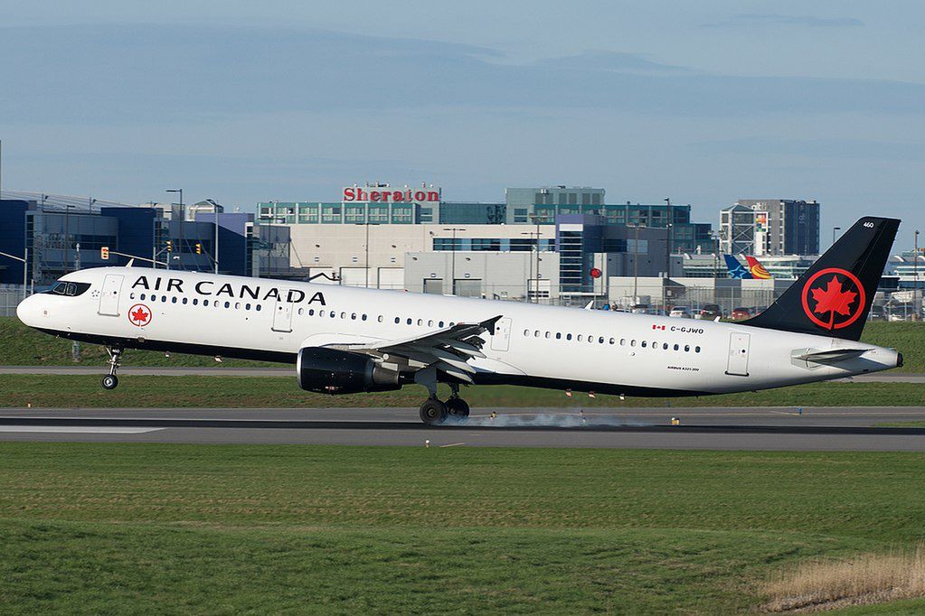Kanada: groźny incydent w powietrzu. Airbus A321 stracił jeden z silników