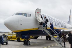 Przymusowe lądowanie Ryanair we Wrocławiu