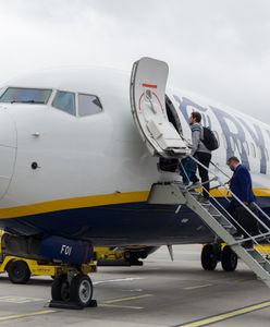 Przymusowe lądowanie Ryanair we Wrocławiu
