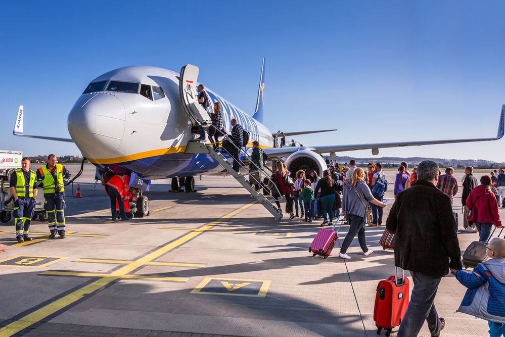 Ryanair ogłasza nowe trasy z gdańskiego lotniska