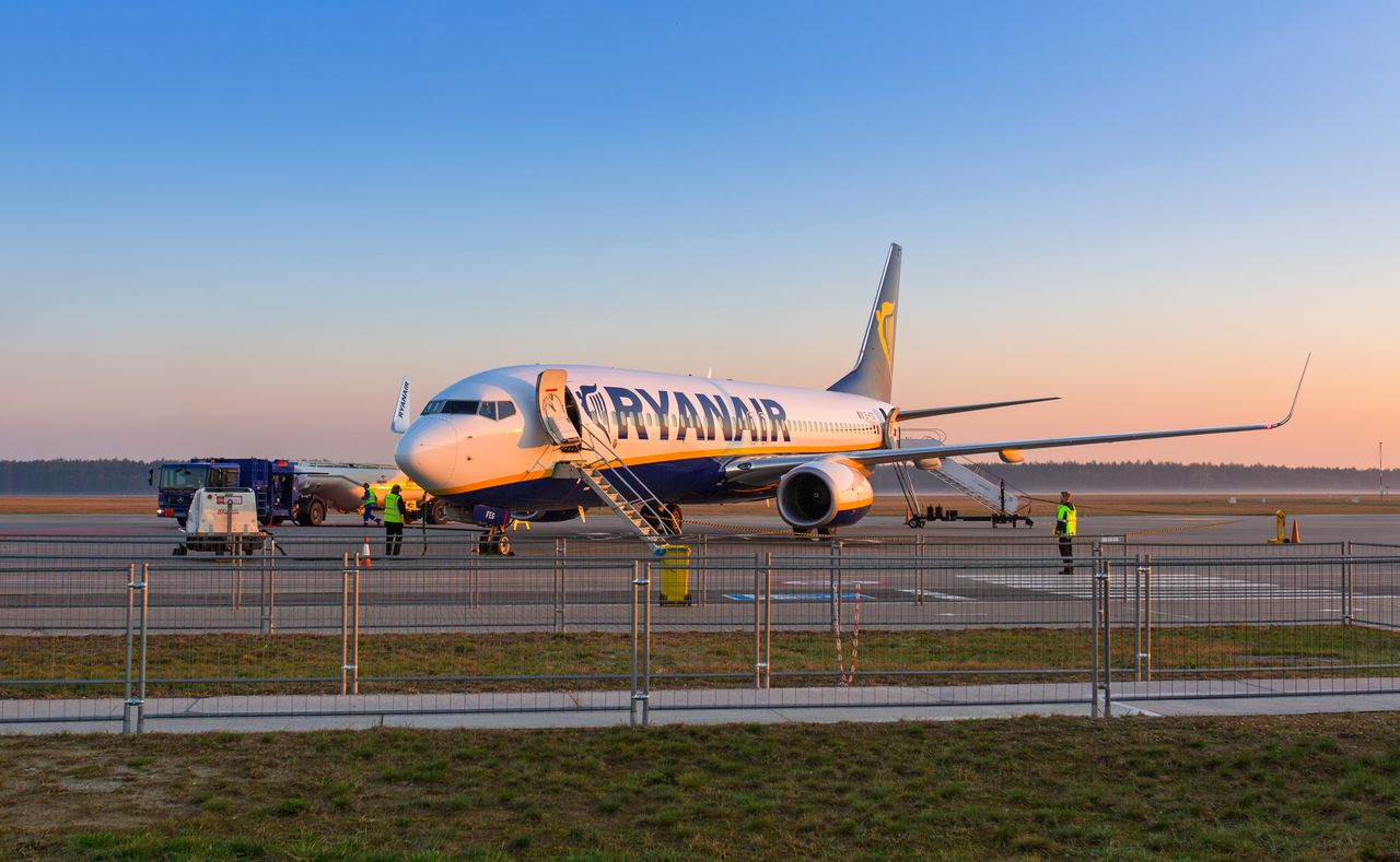 Awaryjne lądowanie Ryanair we Frankfurcie. Ponad 30 pasażerów w szpitalu