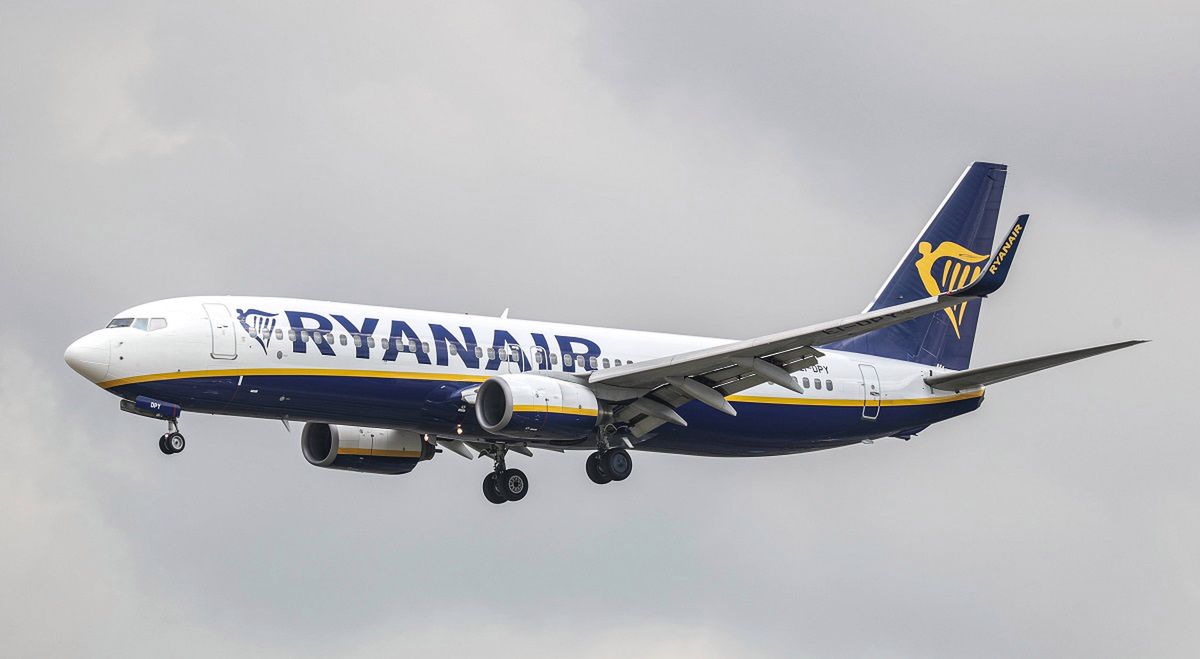 Kraków. Samolot Ryanair musiał awaryjnie lądować. Na pokładzie 183 osoby