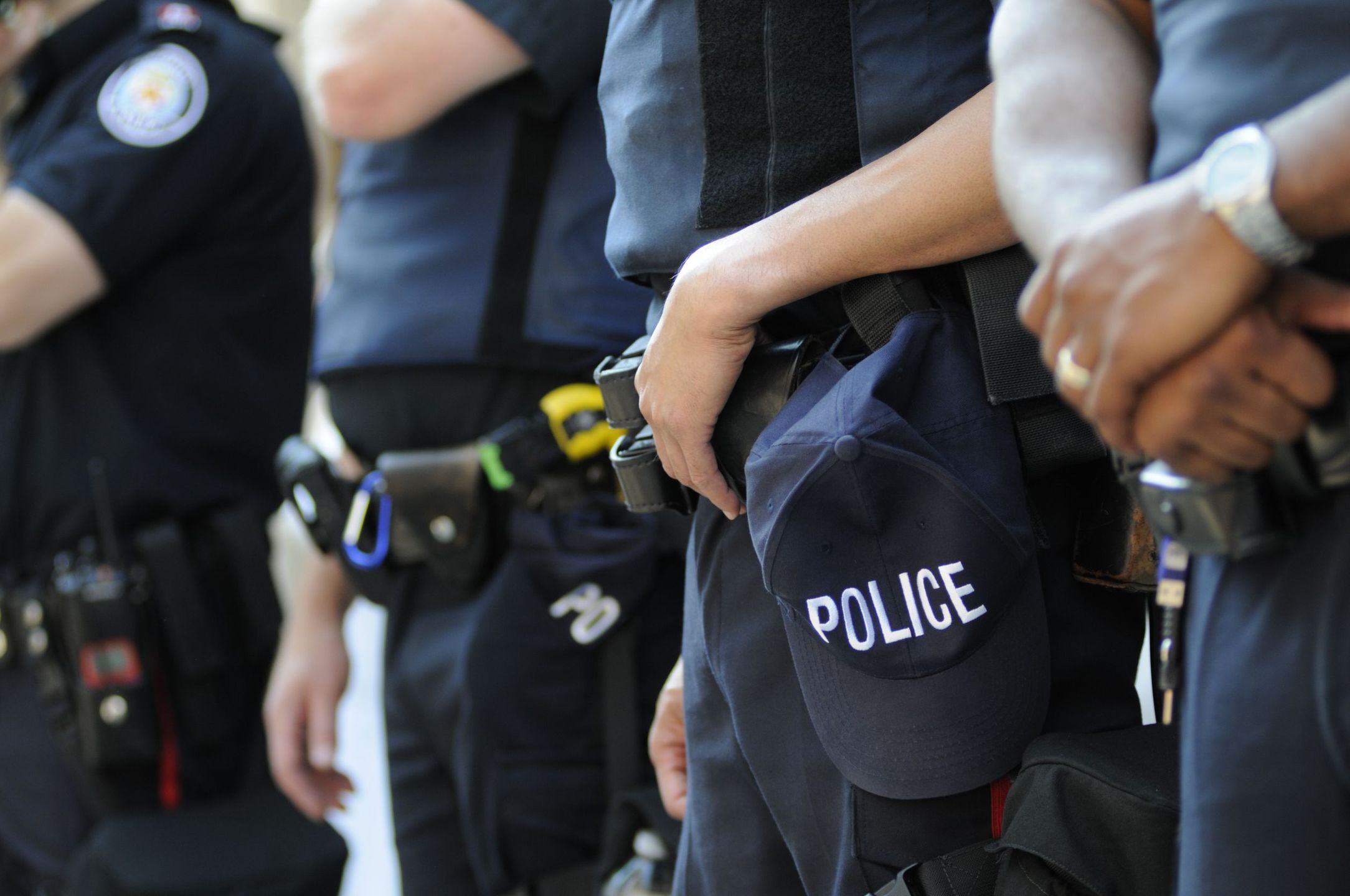 Zdjęcie policjantów zrobiło furorę.