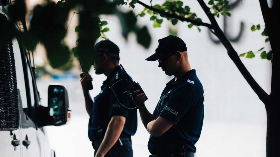Policjanci zatrzymali syna 