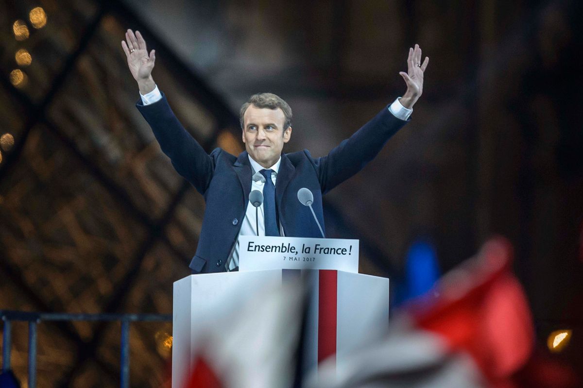 Emmanuel Macron wygrał wybory prezydenckie we Francji
