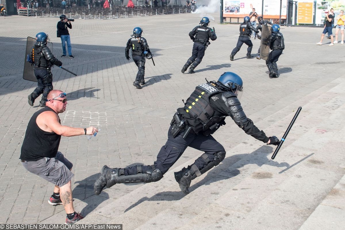 Starcia i zatrzymania we Francji. Policja użyła gazu łzawiącego