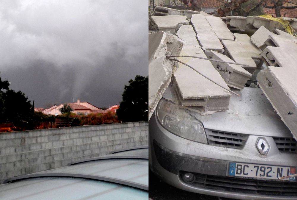Tornado spustoszyło południe Francji