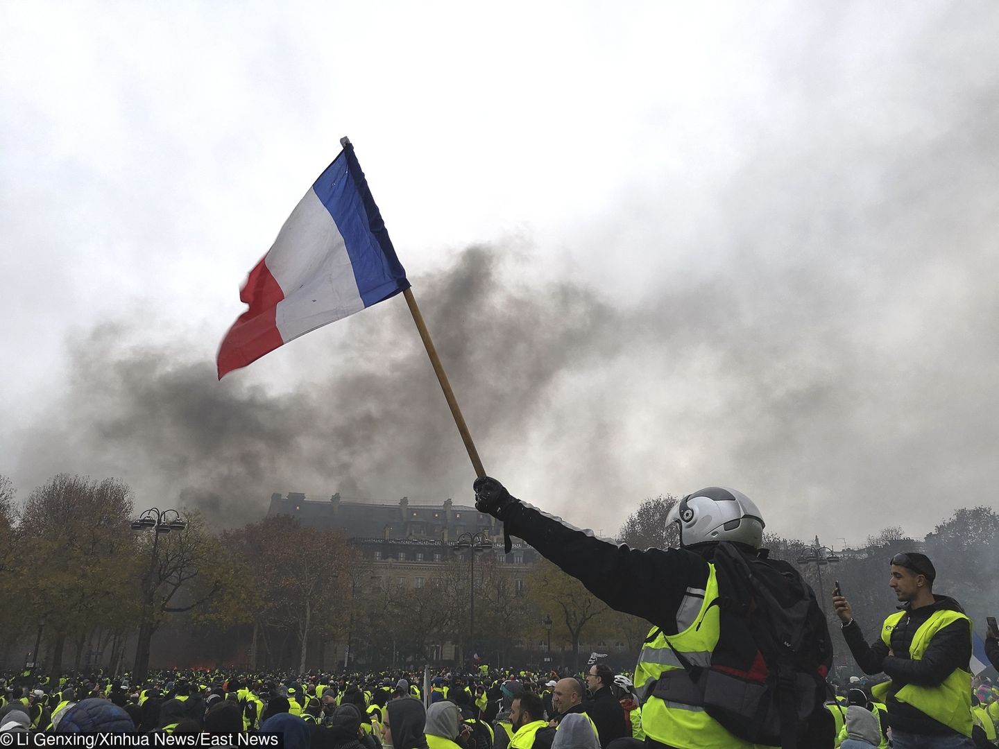 W sobotę w starciach manifestantów z policją rannych zostało ponad 100 osób