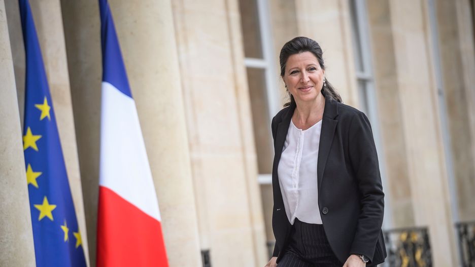 Francja. Była minister zdrowia Agnes Buzyn przed Pałacem Elizejskim (zdj. arch.)