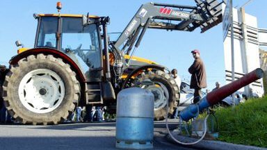 Blokada francuskich rolników