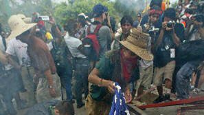 Protesty antyglobalistów podczas konferencji WTO