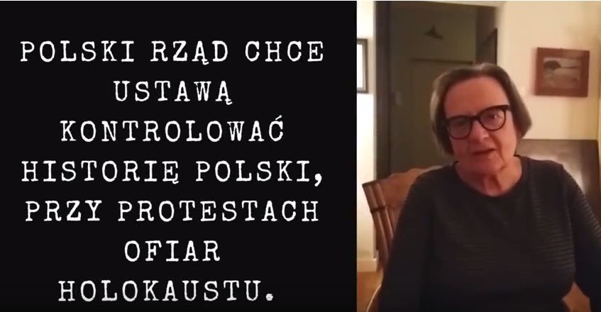 "Nie w naszym imieniu". Holland i Janda odcinają się od działań rządu