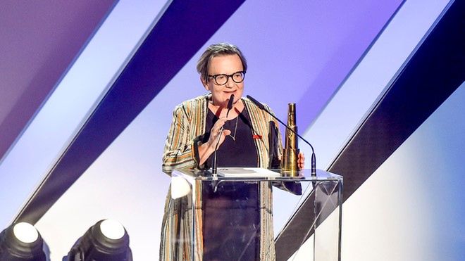 Agnieszka Holland odebrała nagrodę na 44. Festiwalu Polskich Filmów Fabularnych w Gdyni