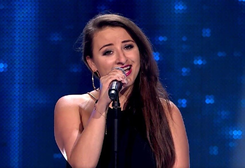 Natalia Kryjom w programie "The Voice of Poland"