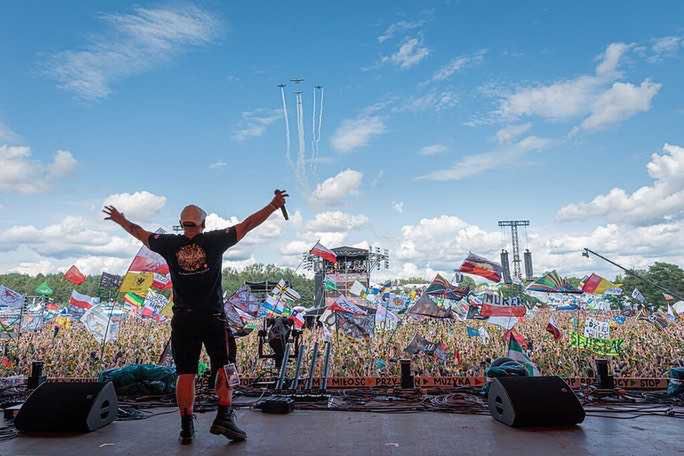 Pol'and Rock Festival 2019 - Jurek Owsiak na scenie
