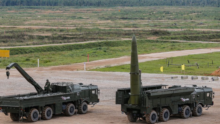 Rosyjskie Iskandery mają zasięg do 500 km