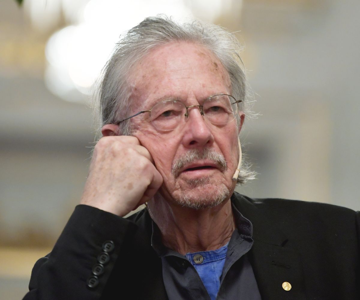 Peter Handke przerwał konferencję Noblowską. Miał dość niewygodnych pytań