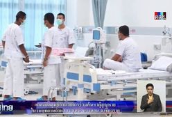 Tajlandia. Chłopcy uratowani z jaskini Tham Luang. Pokazano pierwszy film ze szpitala