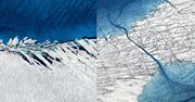 Tak znika lód na Grenlandii. Niesamowite zdjęcia z lotu ptaka