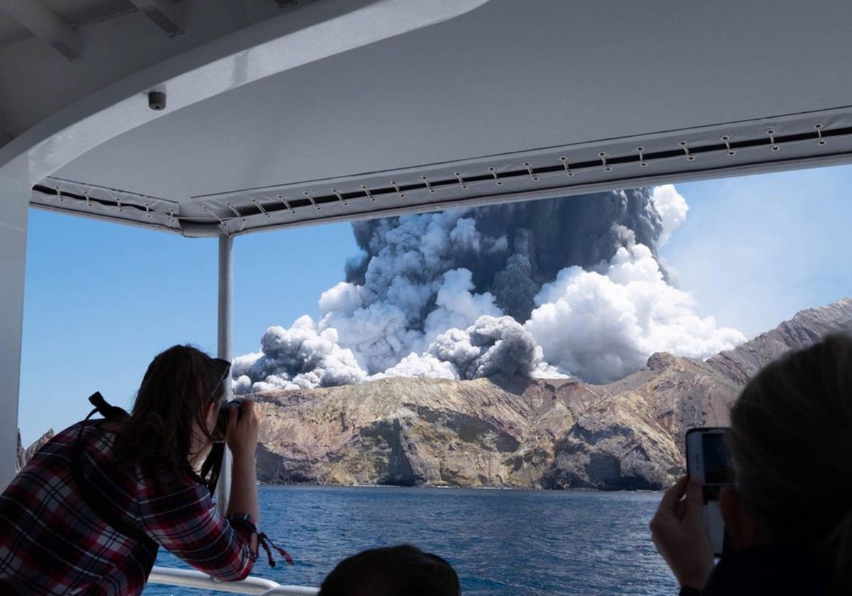 Nowa Zelandia. Wybuch wulkanu na wyspie White. Liczba ofiar zwiększyła się